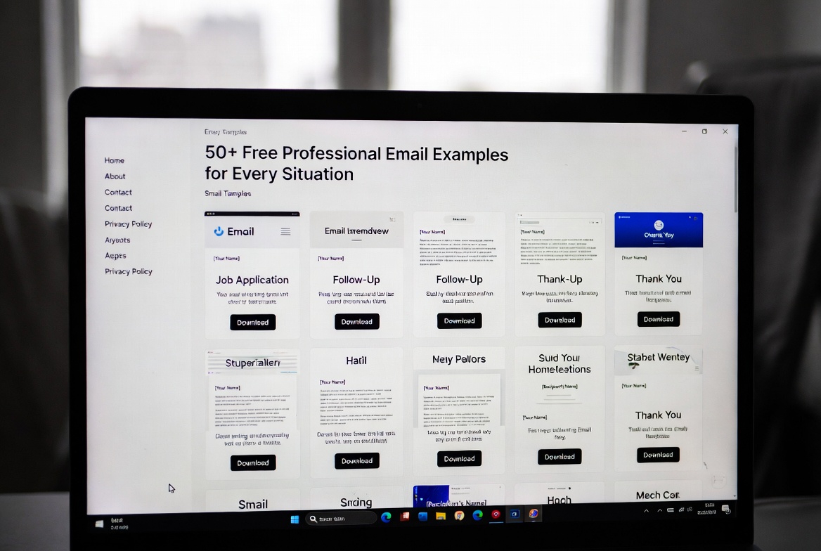 50+ Free Professional Email Examples for Every Situation