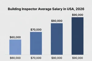 Building Inspector Average Salary in USA, 2026