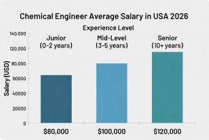Chemical Engineer Average Salary in USA 2026