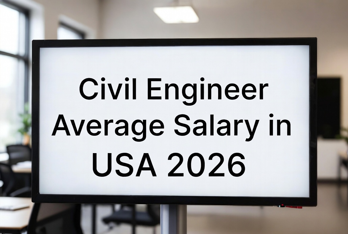 Civil Engineer Average Salary in USA 2026