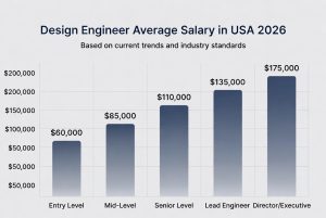 Design Engineer Average Salary in USA 2026