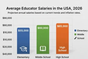 Educator Average Salary in USA, 2026