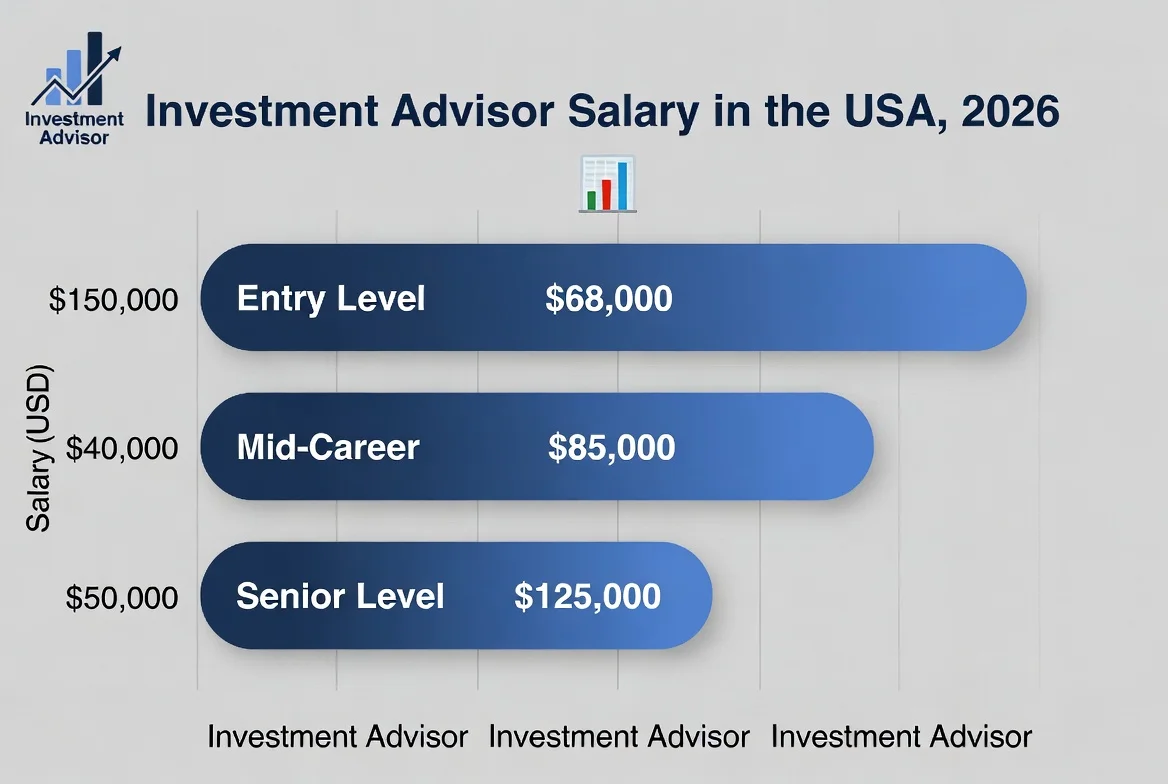 Investment Advisor Salary in the USA, 2026
