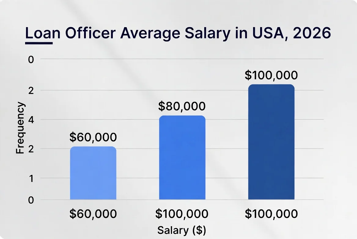 Loan Officer Average Salary in USA, 2026
