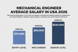 Mechanical Engineer Average Salary in USA 2026