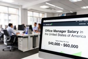Office Manager Salary in the United States of America