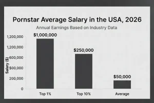 Pornstar Average Salary in the USA, 2026