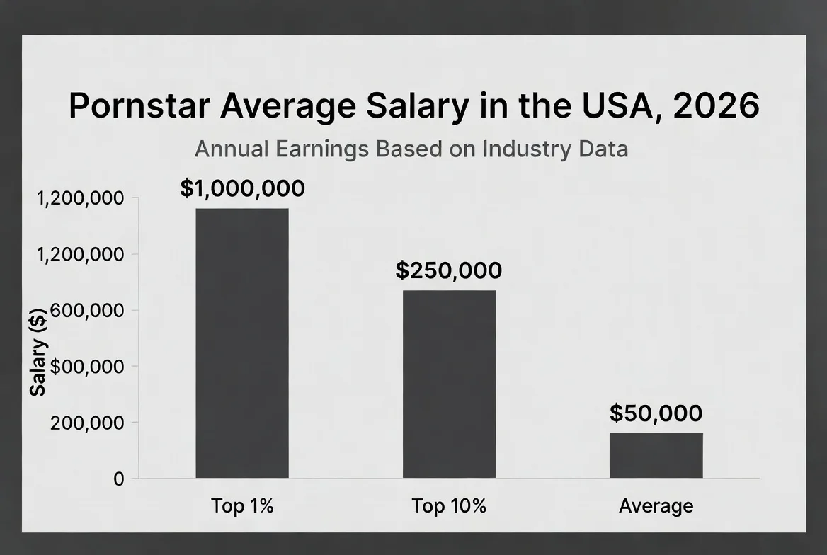 Pornstar Average Salary in the USA, 2026