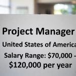 Project Manager Salary in the United States of America