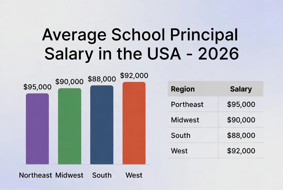 School Principal Average Salary in USA, 2026