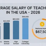 Teacher Average Salary in USA, 2026
