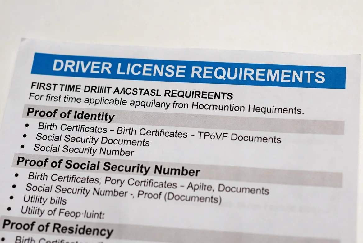 Driver’s License Requirements in the United States